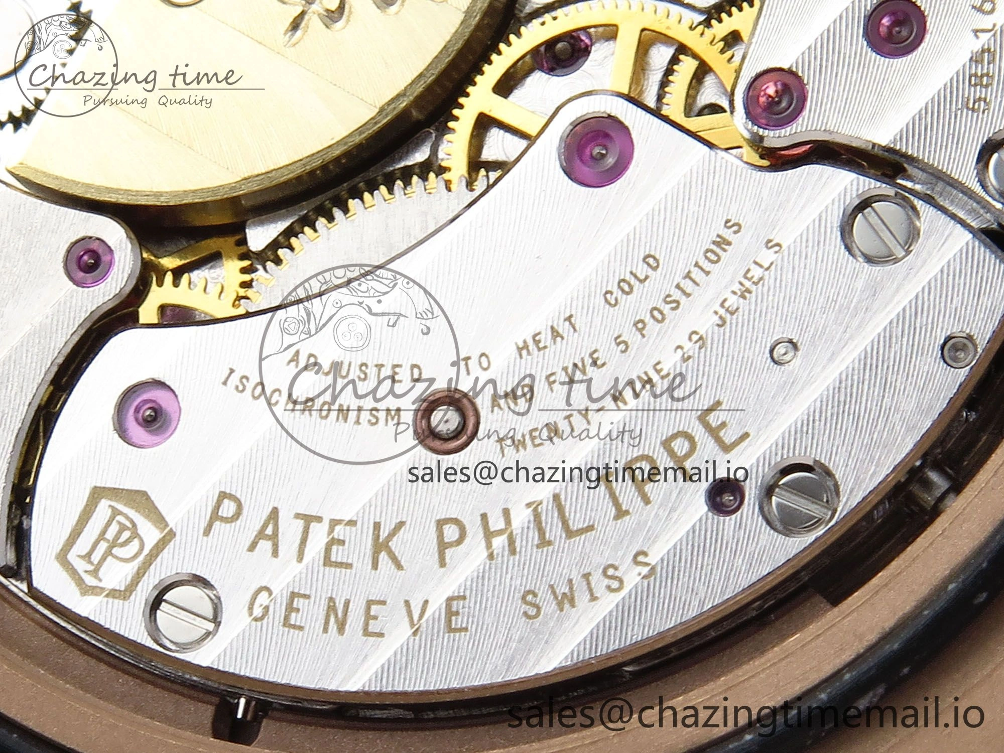 Nautilus 5712 RG PPF 1:1 Best Edition Brown Dial on RG Bracelet A240 Super Clone V3