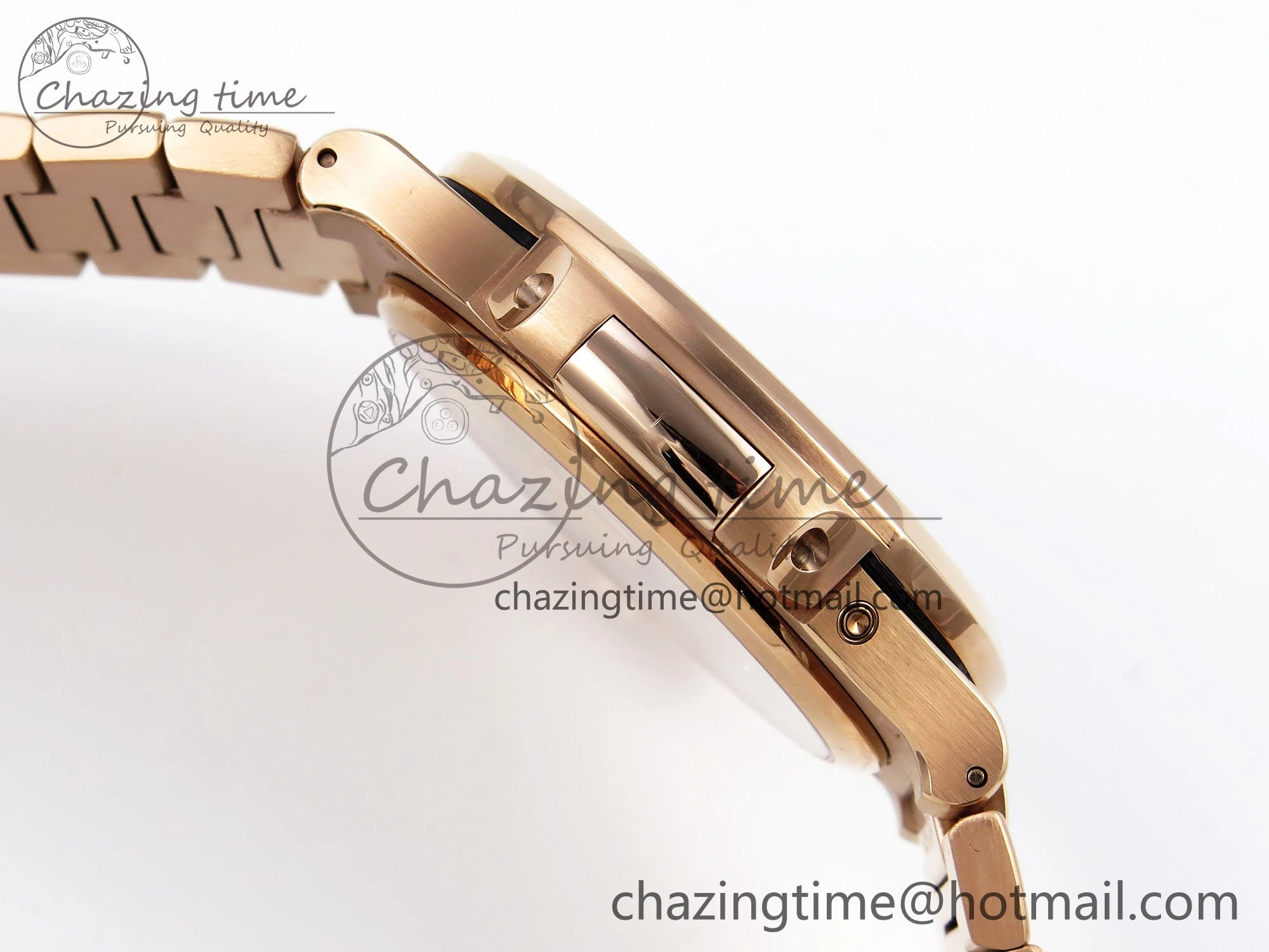 Nautilus 5712 RG PPF 1:1 Best Edition Brown Dial on RG Bracelet A240