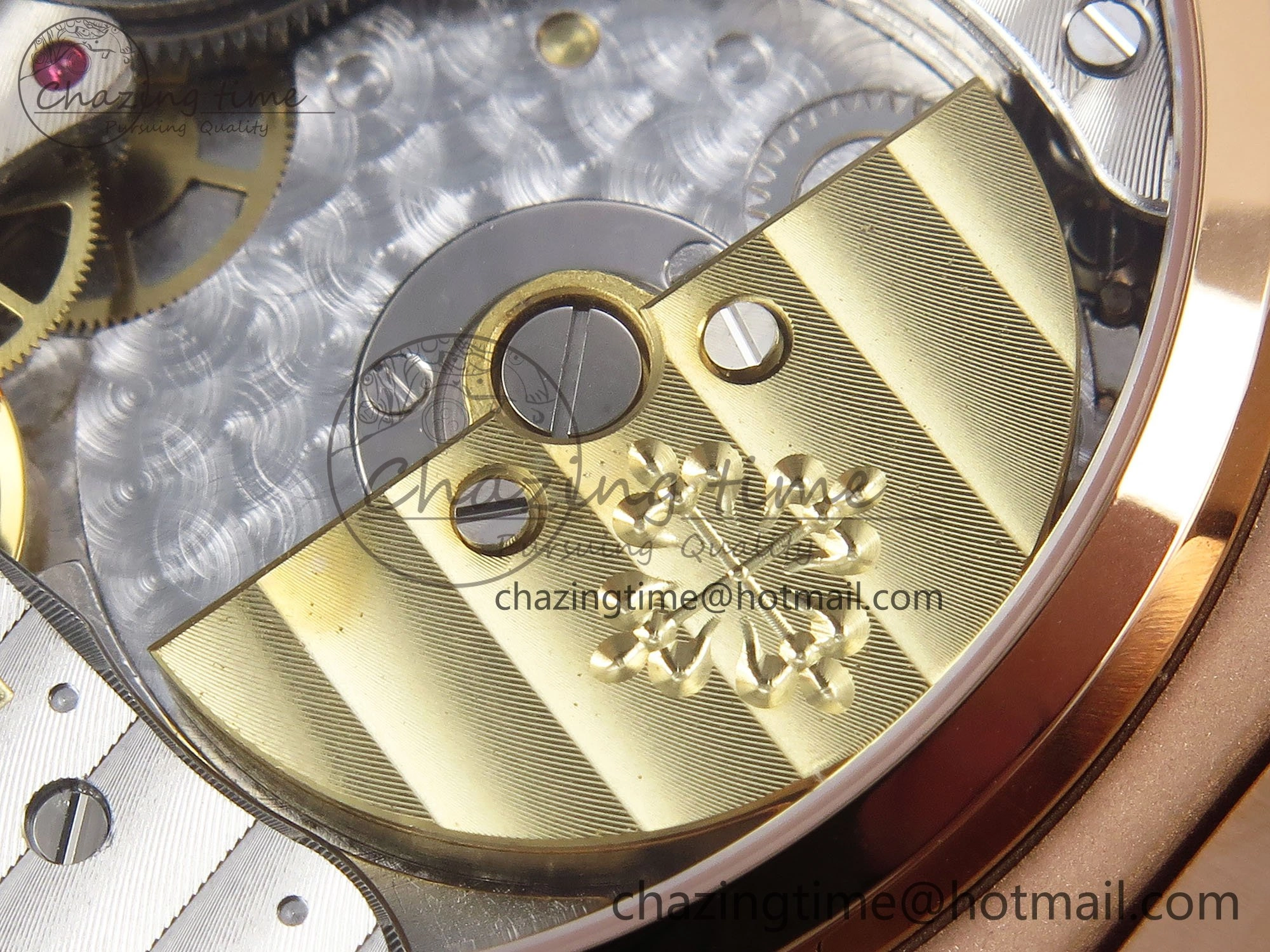 Nautilus 5712 RG PPF 1:1 Best Edition Brown Dial on RG Bracelet A240