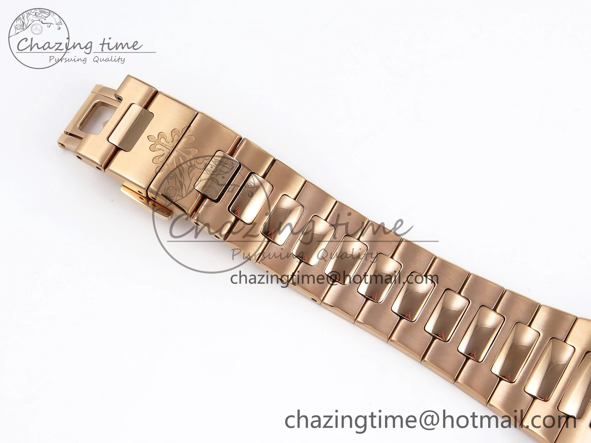 Nautilus 5712 RG PPF 1:1 Best Edition Brown Dial on RG Bracelet A240