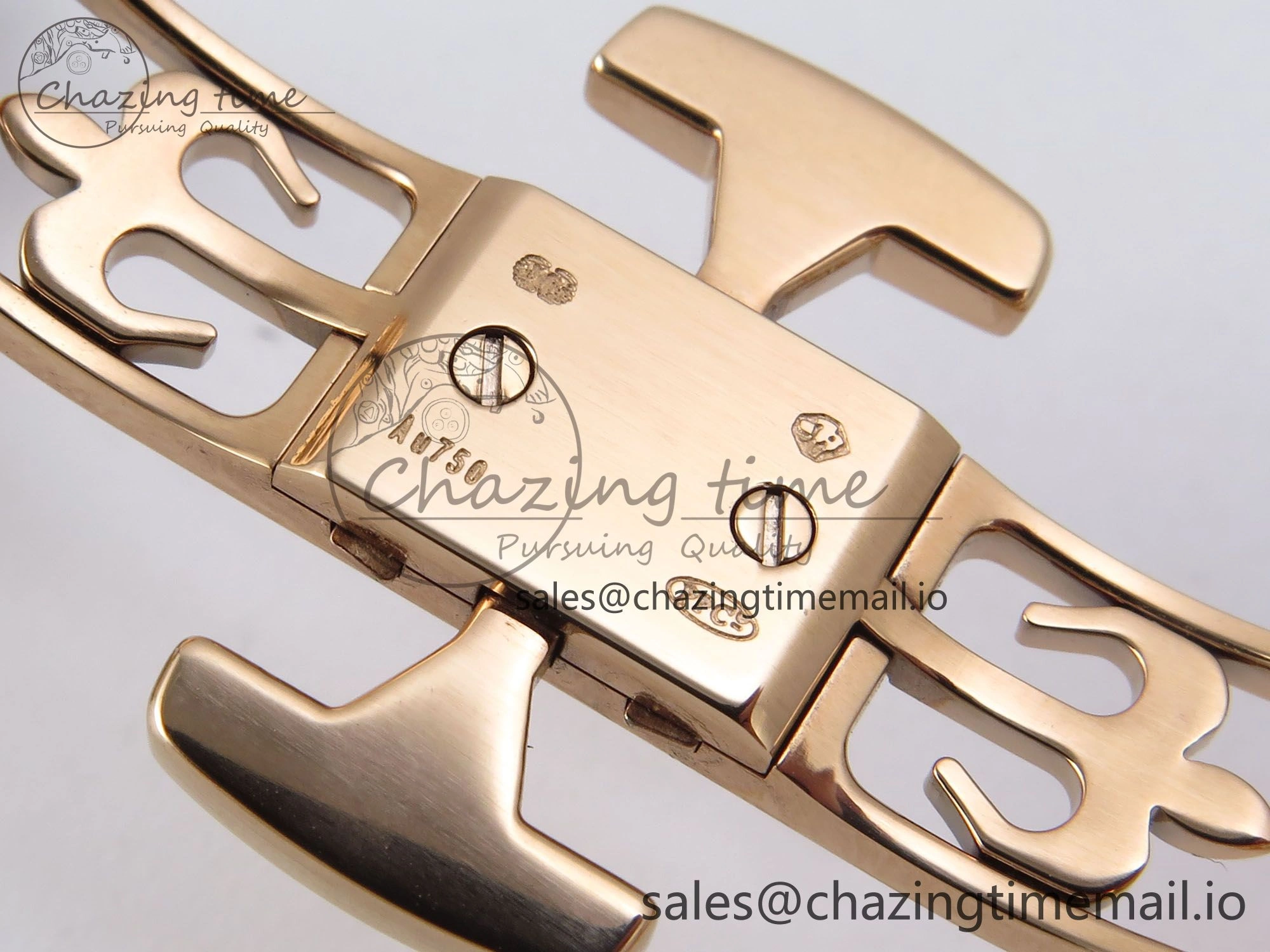 Nautilus 5712 RG PPF 1:1 Best Edition Brown Dial on RG Bracelet PPF240 Super Clone V4+