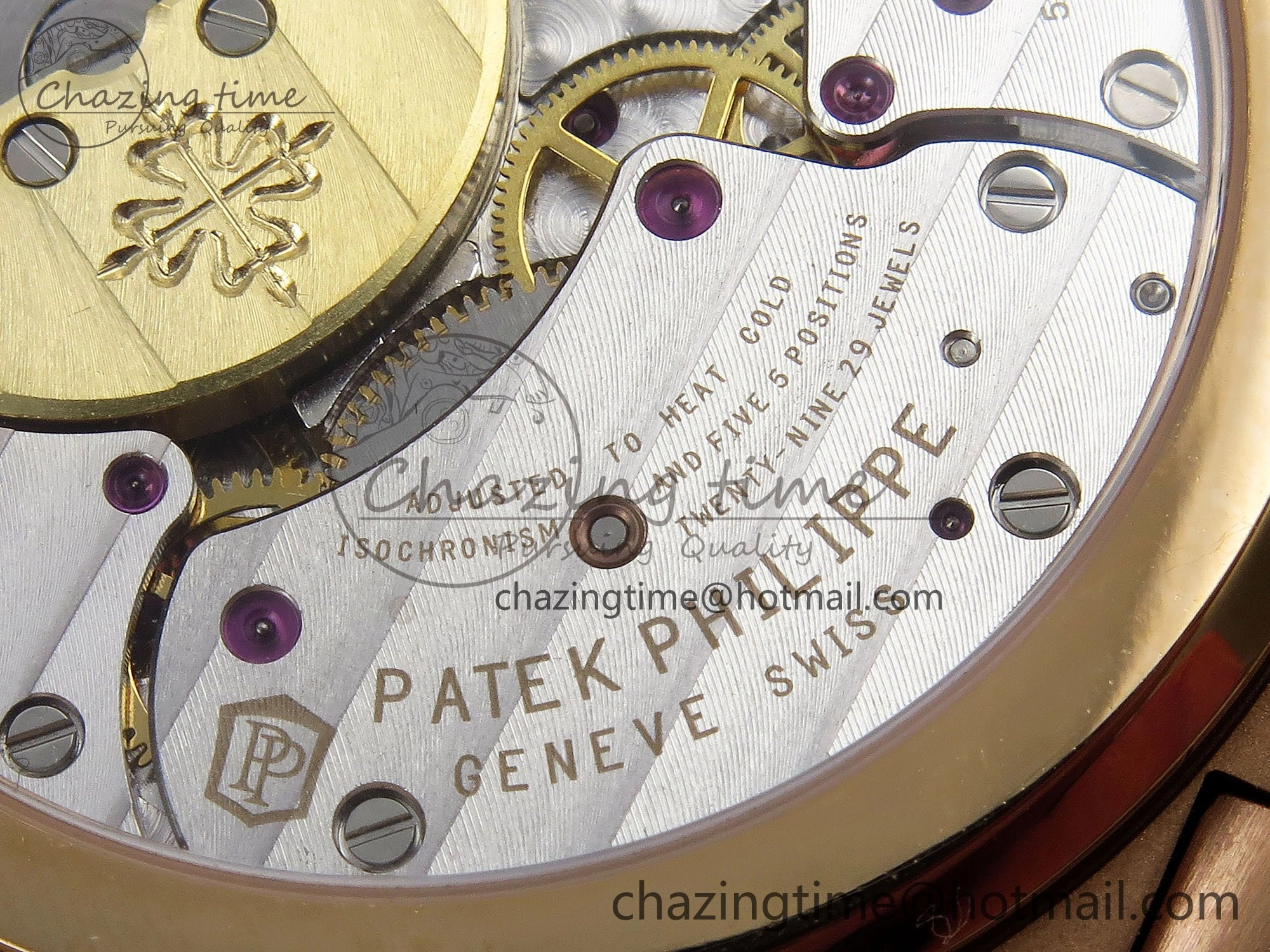 Nautilus 5712 RG PPF 1:1 Best Edition Gray Dial on Brown Leather Strap A240 Super Clone V2