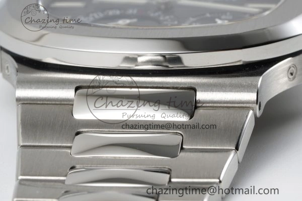 Nautilus 5712 SS PPF 1:1 Best Edition Blue Dial on SS Bracelet A240 Super Clone V2