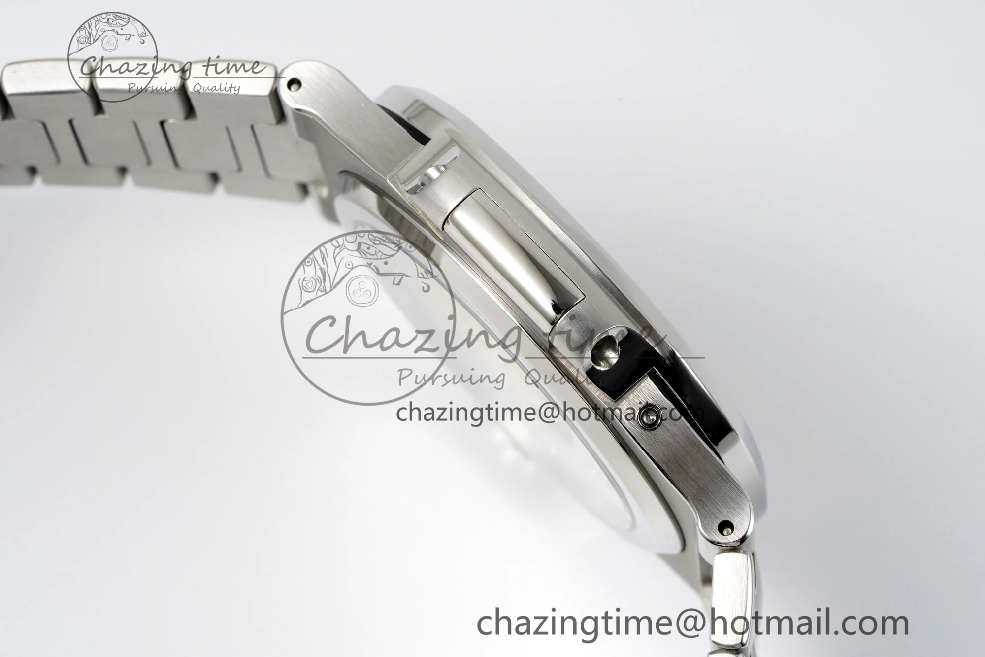 Nautilus 5712 SS PPF 1:1 Best Edition Blue Dial on SS Bracelet A240 Super Clone V2