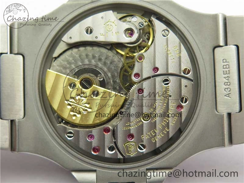 Nautilus 5712 SS PPF 1:1 Best Edition Blue Dial on SS Bracelet A240