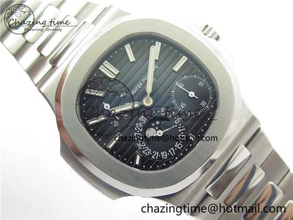 Nautilus 5712 SS PPF 1:1 Best Edition Blue Dial on SS Bracelet A240