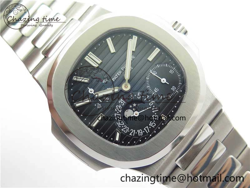 Nautilus 5712 SS PPF 1:1 Best Edition Blue Dial on SS Bracelet A240