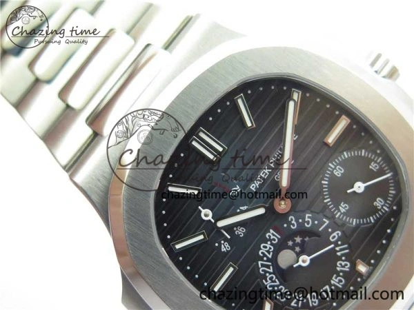Nautilus 5712 SS PPF 1:1 Best Edition Blue Dial on SS Bracelet A240