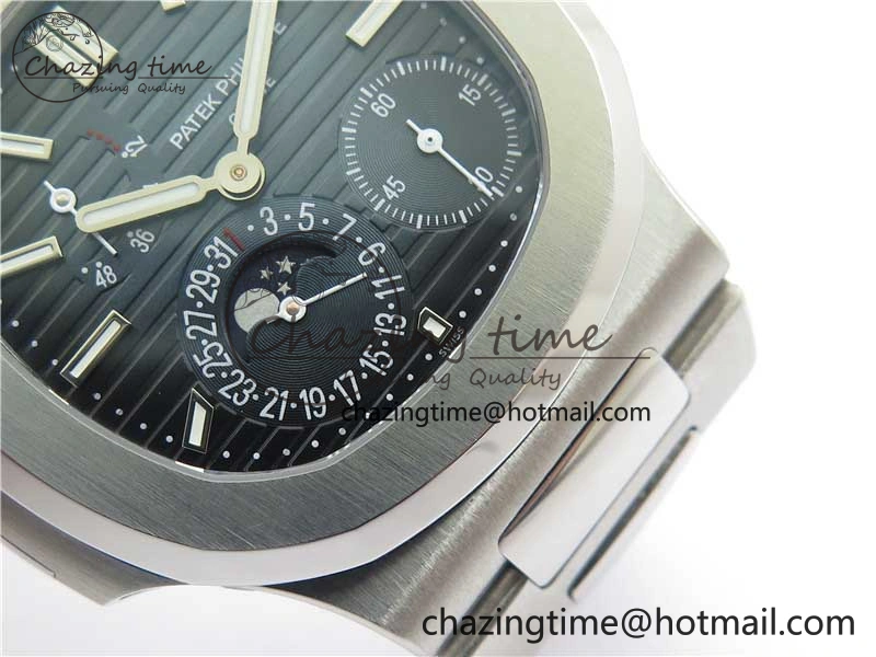 Nautilus 5712 SS PPF 1:1 Best Edition Blue Dial on SS Bracelet A240