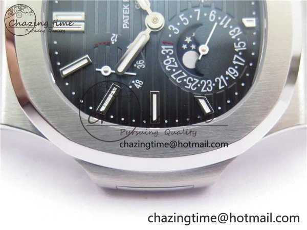 Nautilus 5712 SS PPF 1:1 Best Edition Blue Dial on SS Bracelet A240