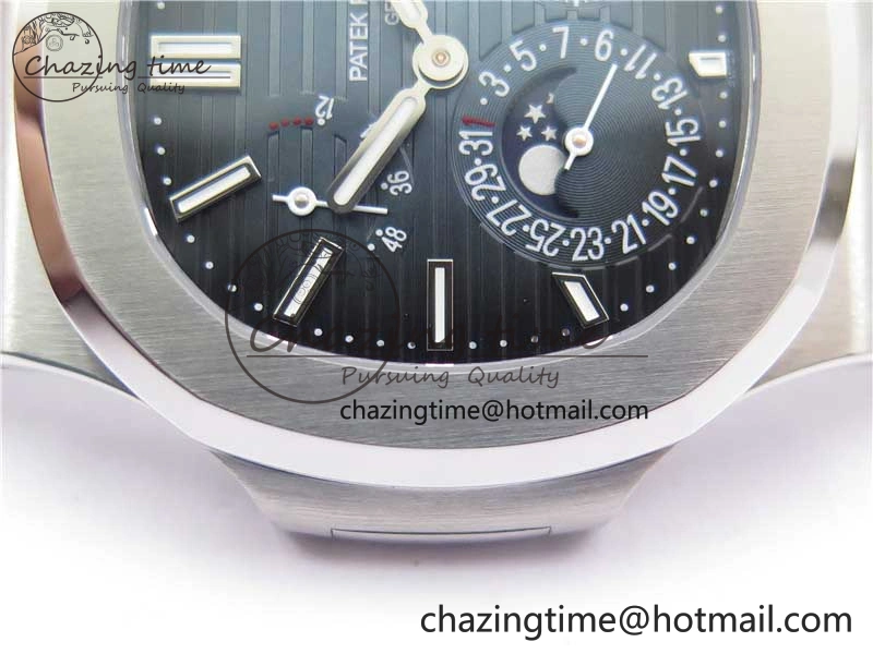 Nautilus 5712 SS PPF 1:1 Best Edition Blue Dial on SS Bracelet A240