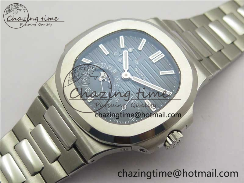 Nautilus 5712 SS PPF 1:1 Best Edition Blue Dial on SS Bracelet A240