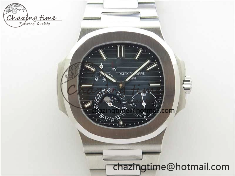 Nautilus 5712 SS PPF 1:1 Best Edition Blue Dial on SS Bracelet A240