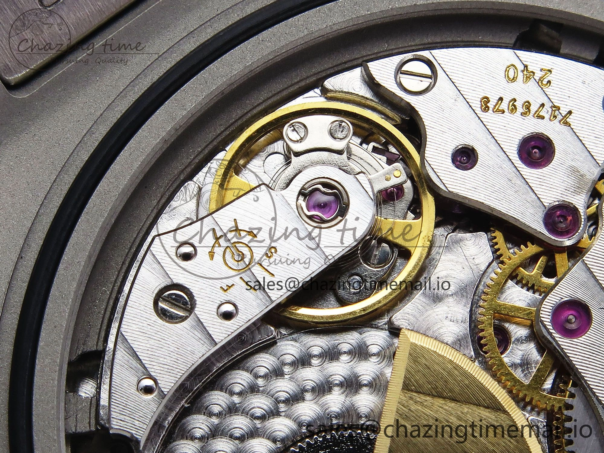 Nautilus 5712 SS PPF 1:1 Best Edition Blue Dial on SS Bracelet PPF240 Super Clone V4+