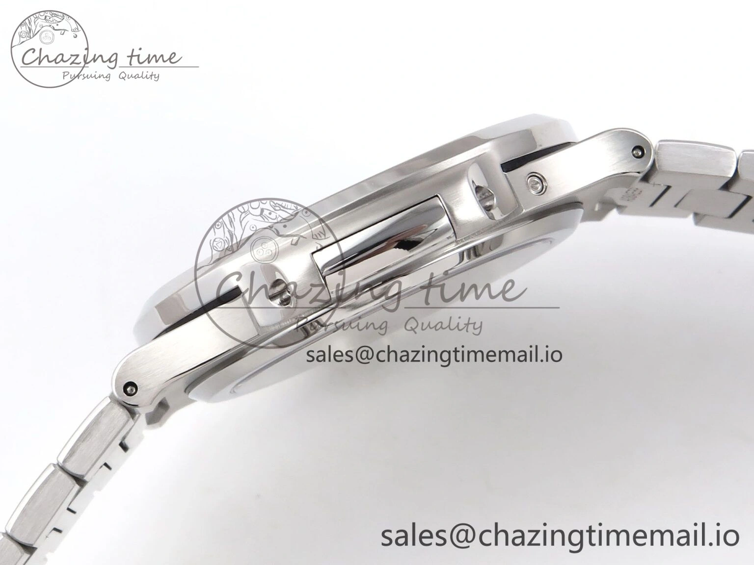 Nautilus 5712 SS PPF 1:1 Best Edition Blue Dial on SS Bracelet PPF240 Super Clone V4+