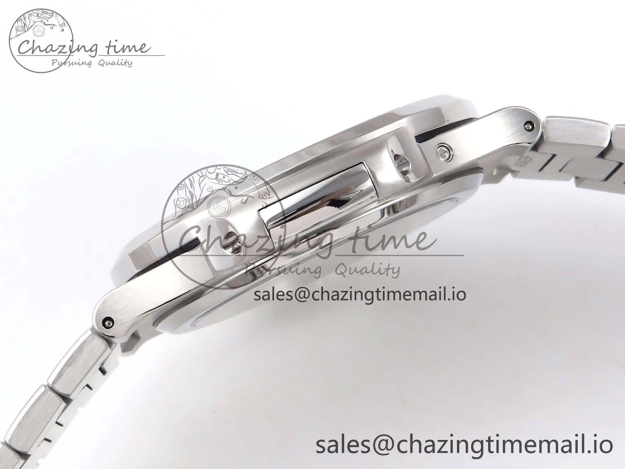Nautilus 5712 SS PPF 1:1 Best Edition Blue Dial on SS Bracelet PPF240 Super Clone V4+