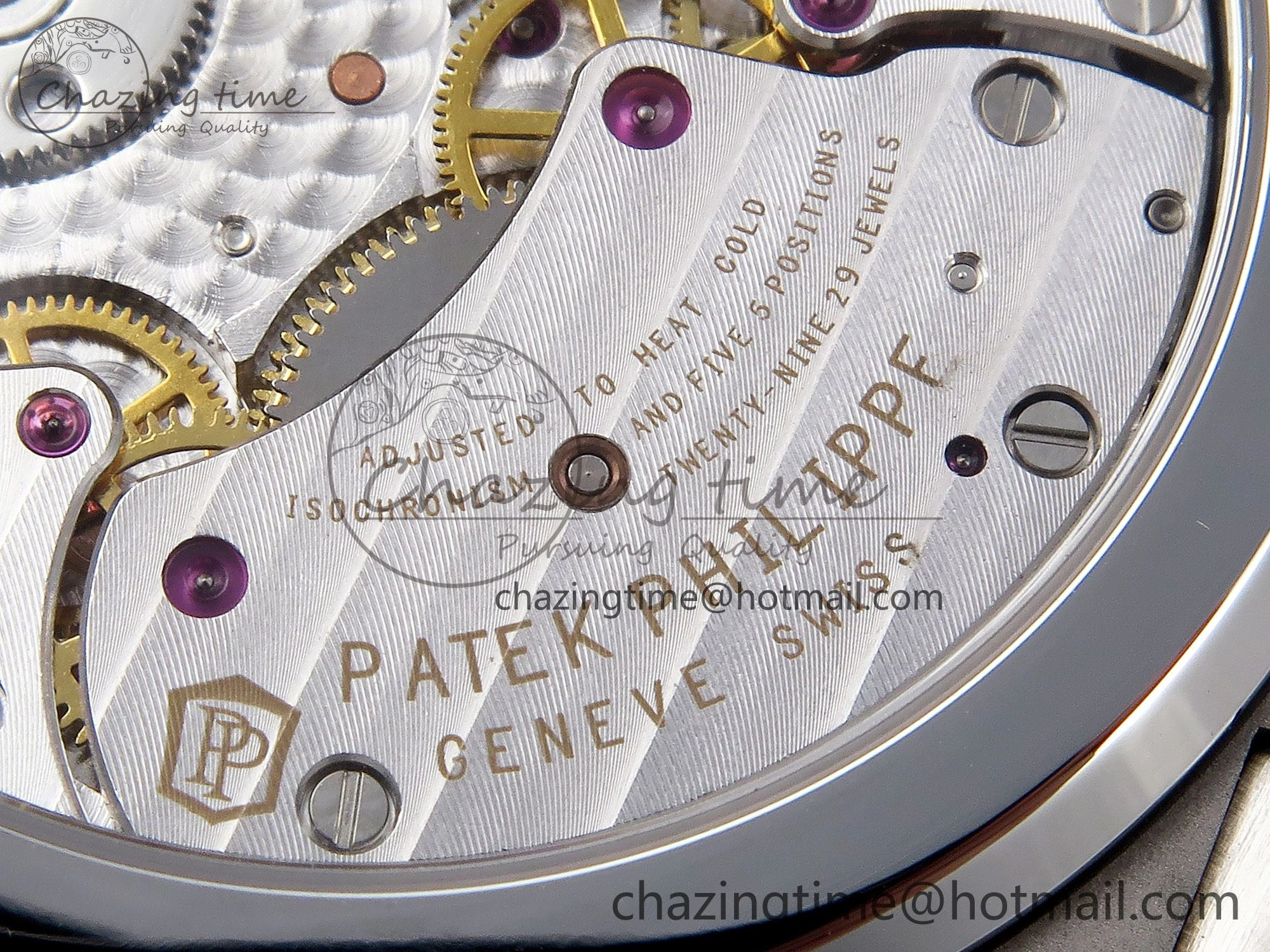 Nautilus 5712 SS PPF 1:1 Best Edition Gray Dial on Black Leather Strap A240 Super Clone V2