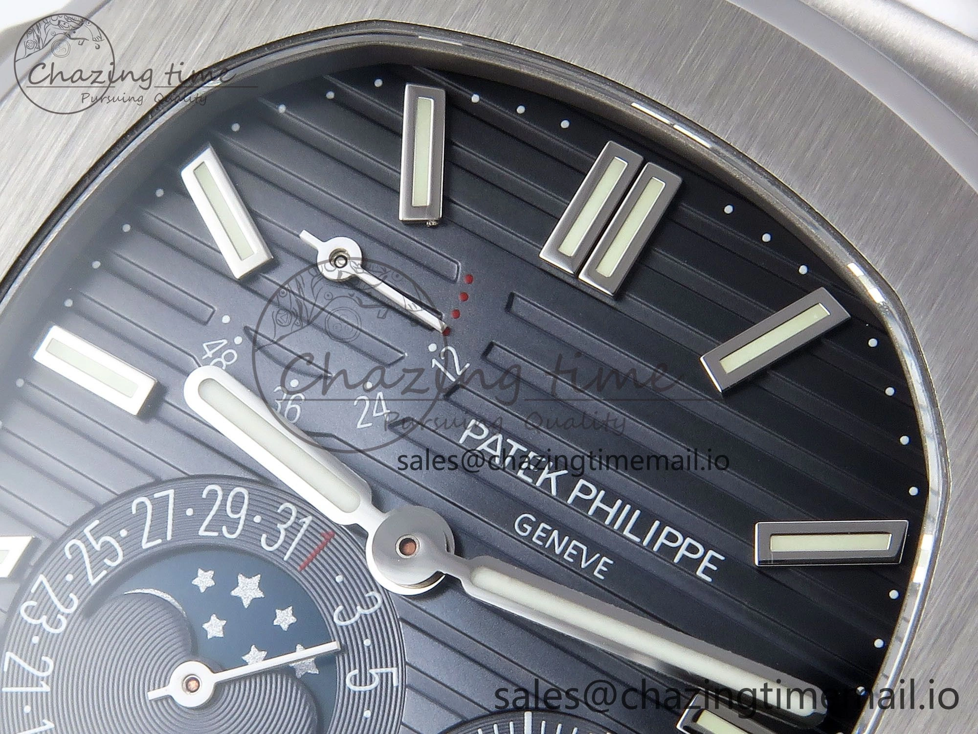 Nautilus 5712 Tiffany PPF 1:1 Best Edition Blue Dial on SS Bracelet A240 Super Clone V2