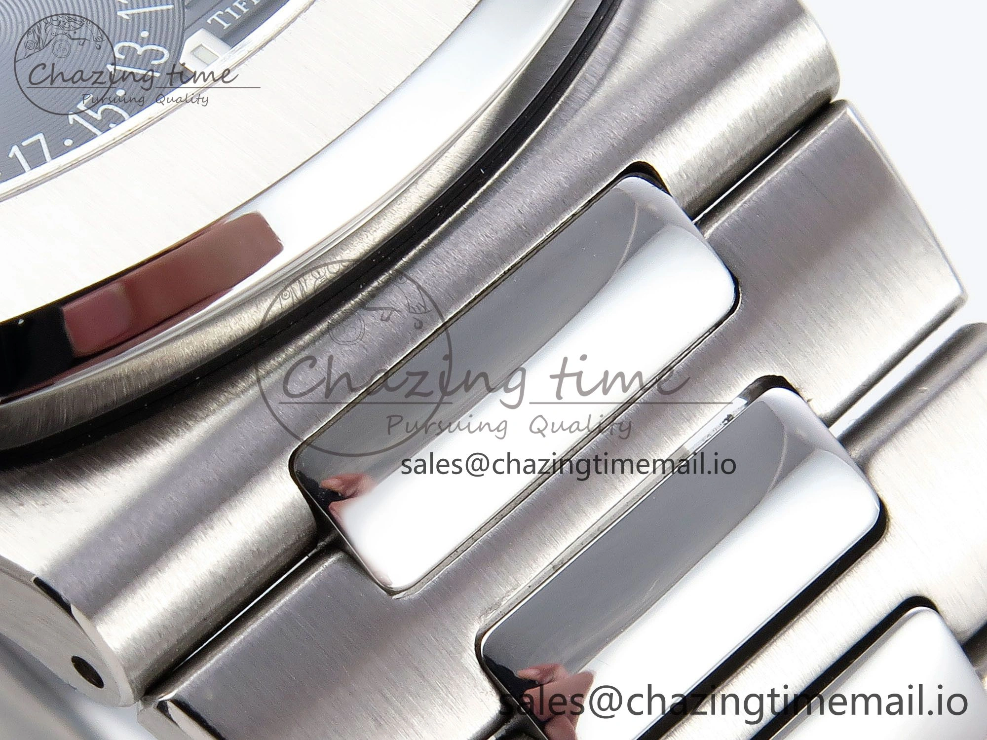 Nautilus 5712 Tiffany PPF 1:1 Best Edition Blue Dial on SS Bracelet A240 Super Clone V2