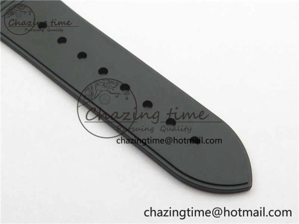 Nautilus 5726 Complicated SS GRF 1:1 Best Edition Black Textured Dial on Black Rubber Strap A324 V3