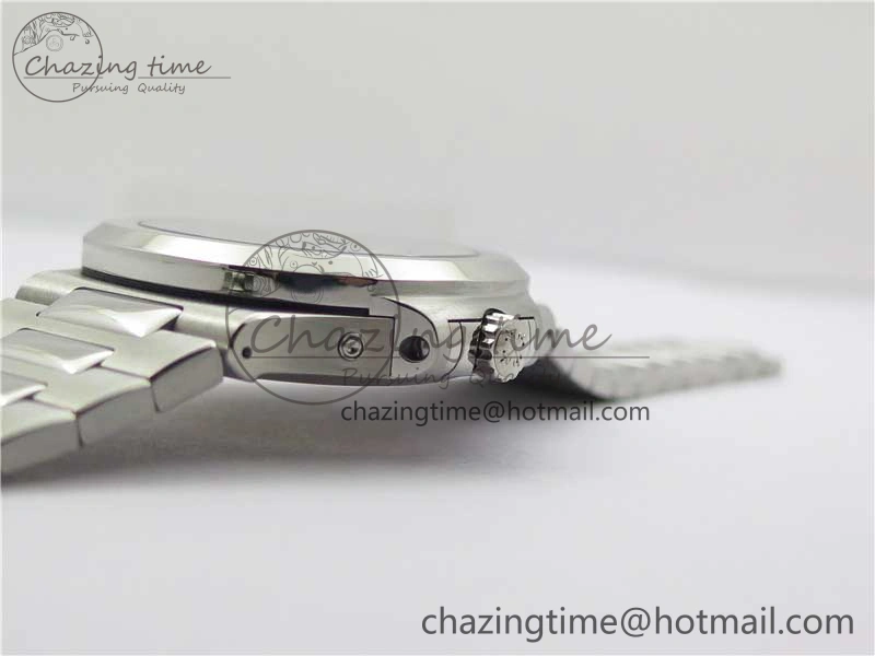 Nautilus 5726 Complicated SS GRF 1:1 Best Edition White Textured Dial on SS Bracelet A324 V3