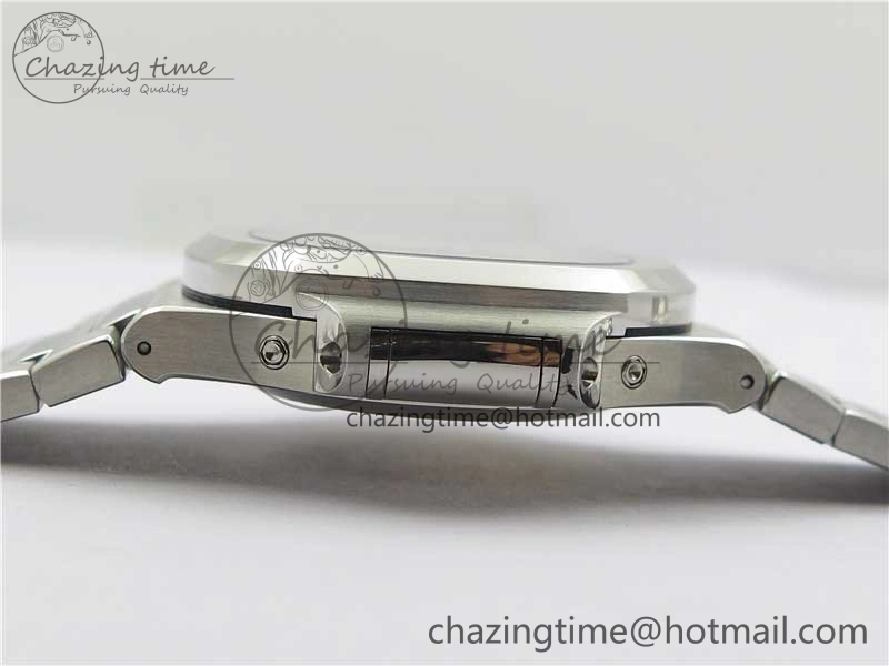 Nautilus 5726 Complicated SS GRF 1:1 Best Edition White Textured Dial on SS Bracelet A324 V3