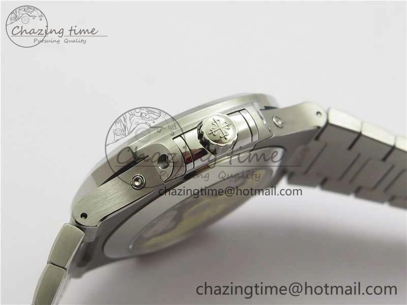 Nautilus 5726 Complicated SS GRF 1:1 Best Edition White Textured Dial on SS Bracelet A324 V3