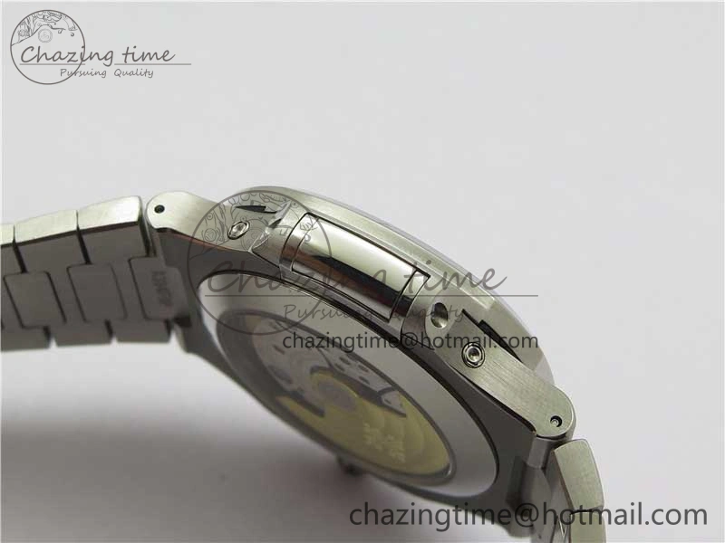 Nautilus 5726 Complicated SS GRF 1:1 Best Edition White Textured Dial on SS Bracelet A324 V3
