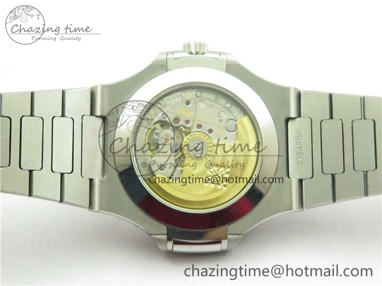 Nautilus 5726 Complicated SS GRF 1:1 Best Edition White Textured Dial on SS Bracelet A324 V3