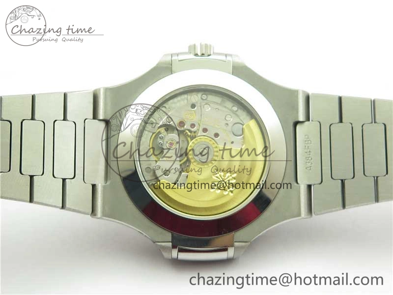 Nautilus 5726 Complicated SS GRF 1:1 Best Edition White Textured Dial on SS Bracelet A324 V3