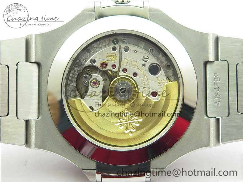 Nautilus 5726 Complicated SS GRF 1:1 Best Edition White Textured Dial on SS Bracelet A324 V3