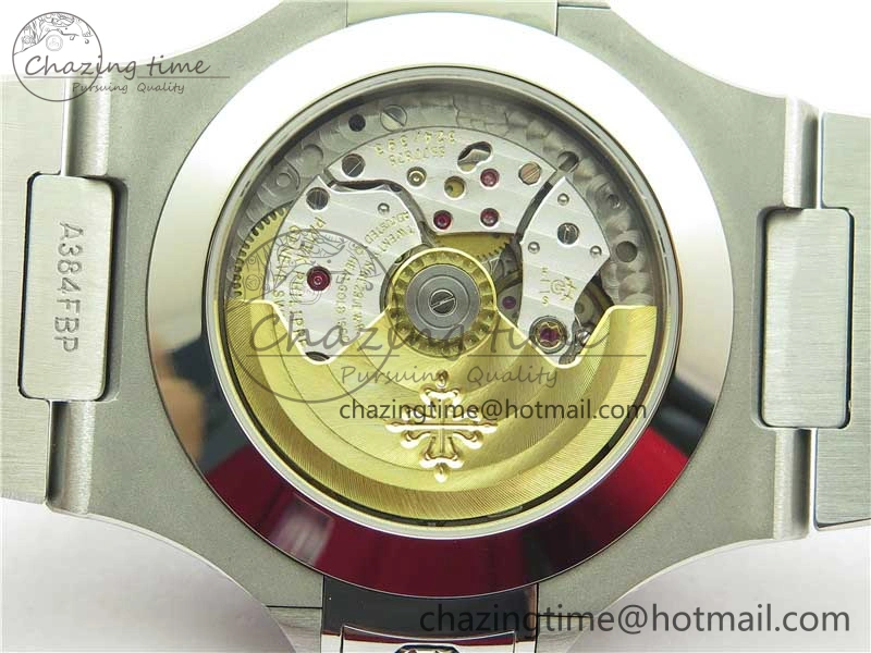 Nautilus 5726 Complicated SS GRF 1:1 Best Edition White Textured Dial on SS Bracelet A324 V3