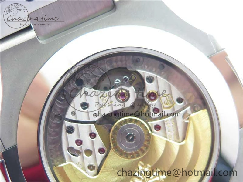 Nautilus 5726 Complicated SS GRF 1:1 Best Edition White Textured Dial on SS Bracelet A324 V3