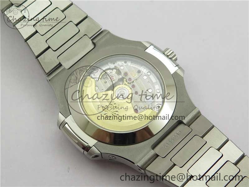 Nautilus 5726 Complicated SS GRF 1:1 Best Edition White Textured Dial on SS Bracelet A324 V3
