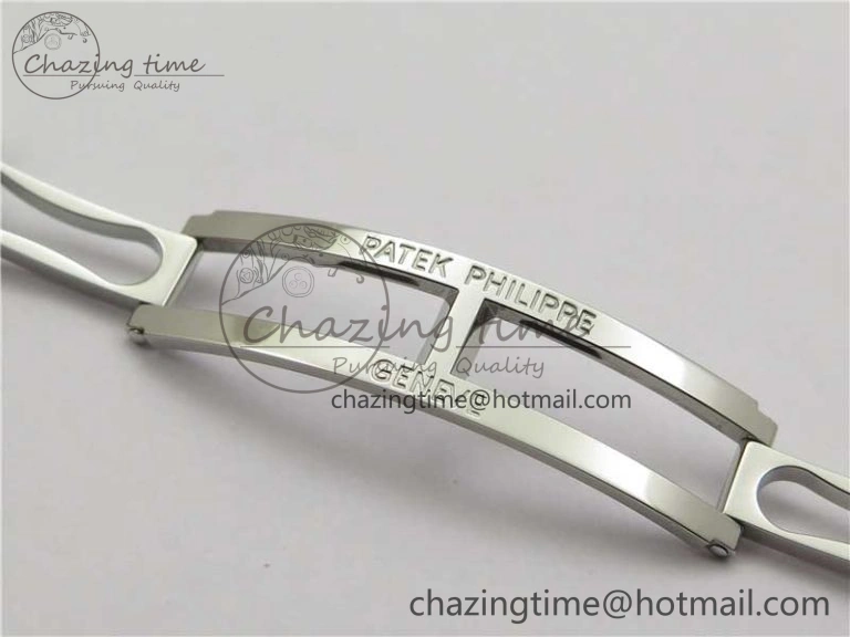 Nautilus 5726 Complicated SS GRF 1:1 Best Edition White Textured Dial on SS Bracelet A324 V3