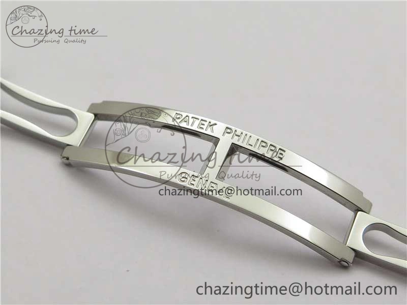 Nautilus 5726 Complicated SS GRF 1:1 Best Edition White Textured Dial on SS Bracelet A324 V3