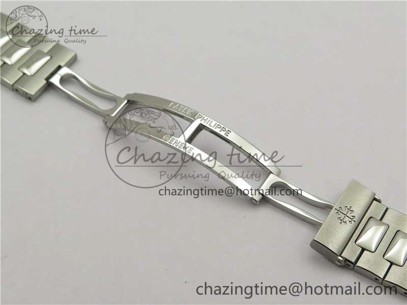 Nautilus 5726 Complicated SS GRF 1:1 Best Edition White Textured Dial on SS Bracelet A324 V3