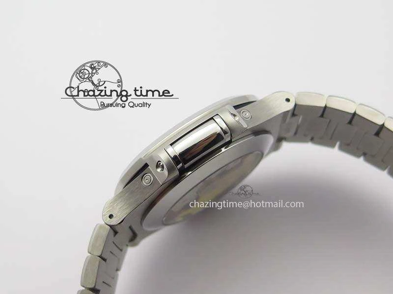 Nautilus 5726 Complicated SS Gray Textured Dial On SS Bracelet A324