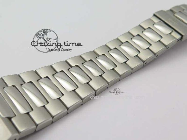 Nautilus 5726 Complicated SS Gray Textured Dial On SS Bracelet A324