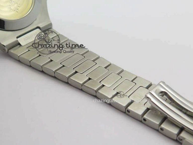 Nautilus 5726 Complicated SS Gray Textured Dial On SS Bracelet A324