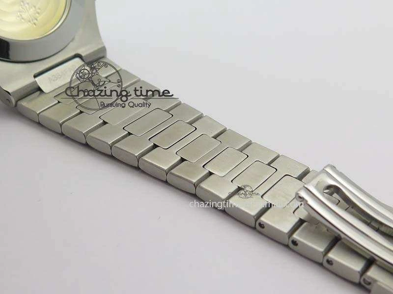 Nautilus 5726 Complicated SS Gray Textured Dial On SS Bracelet A324