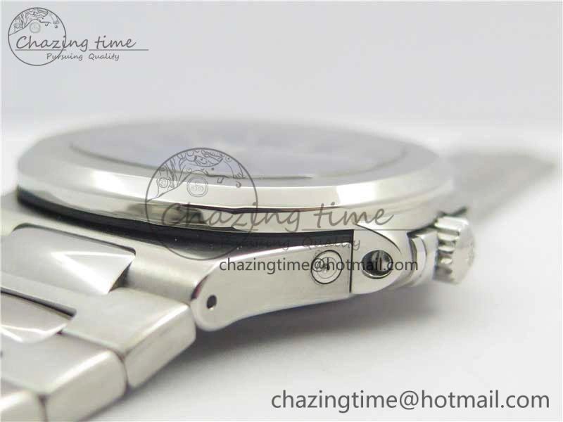 Nautilus 5726 Complicated SS KMF Best Edition Blue Textured Dial on SS Bracelet A324 V3