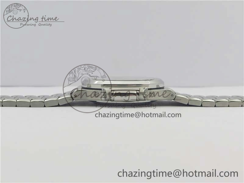 Nautilus 5726 Complicated SS KMF Best Edition White Textured Dial on SS Bracelet A324 V3