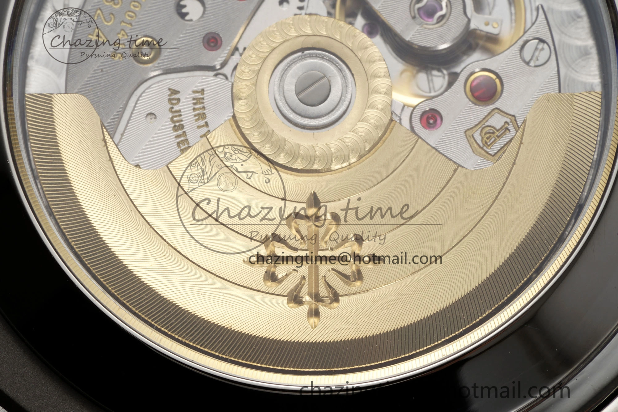 Nautilus 5726 Complicated SS PPF 1:1 Best Edition Blue Textured Dial on Blue Rubber Strap A324