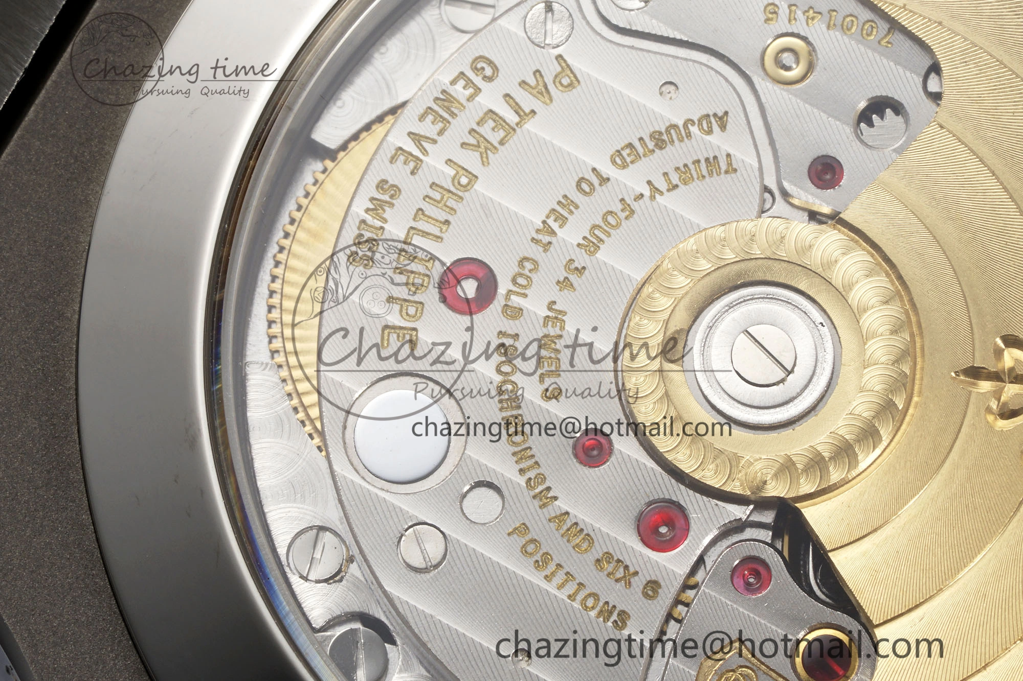 Nautilus 5726 Complicated SS PPF 1:1 Best Edition Blue Textured Dial on Blue Rubber Strap A324