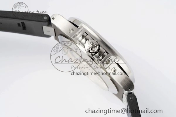Nautilus 5726 Complicated SS PPF 1:1 Best Edition Gray Textured Dial on Black Rubber Strap A324