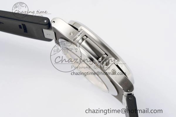 Nautilus 5726 Complicated SS PPF 1:1 Best Edition Gray Textured Dial on Black Rubber Strap A324