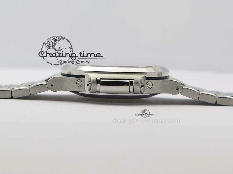 Nautilus 5726 Complicated SS White Textured Dial On SS Bracelet A324