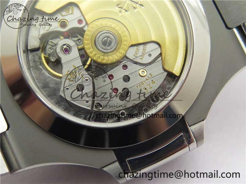 Nautilus 5726 Full Function SS PPF 1:1 Best Edition Blue Dial on SS Bracelet A324