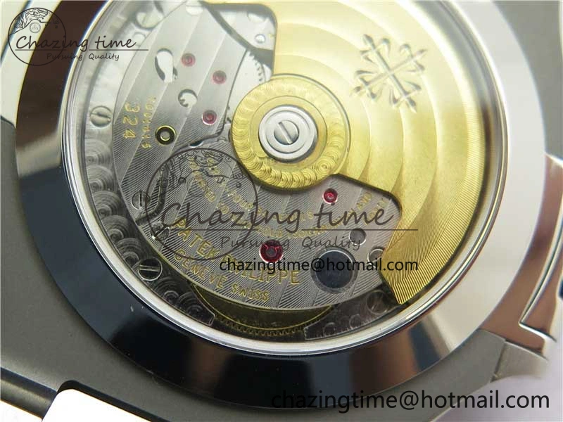 Nautilus 5726 Full Function SS PPF 1:1 Best Edition Blue Dial on SS Bracelet A324